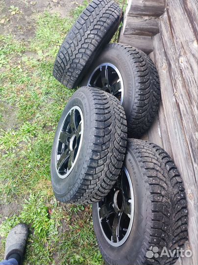 Зимние колёса нива