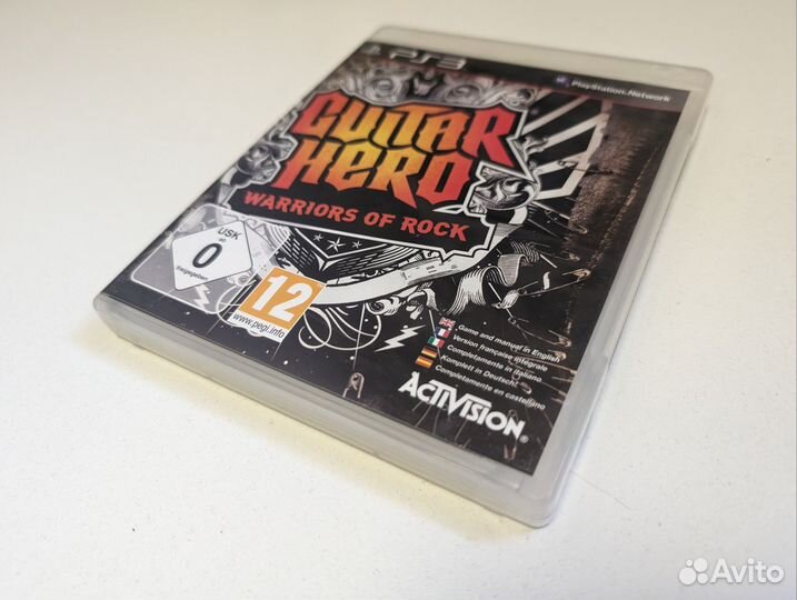 Guitar Hero warriors of rock для ps3
