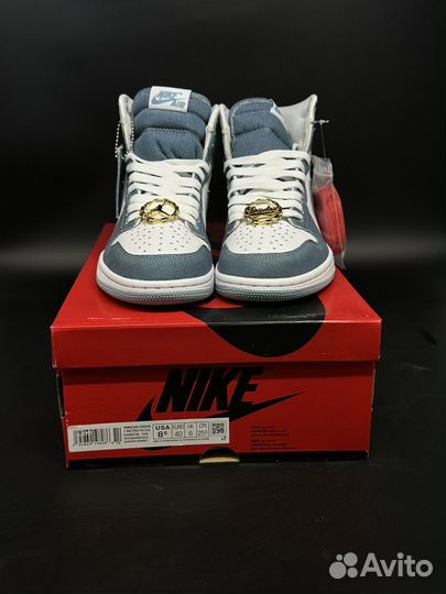 Air jordan 1 retro high og denim оригинал