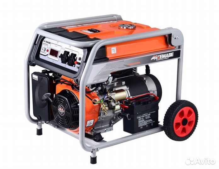 Генератор бензиновый TOR KM6500H 5,0 кВт 220В 27 л