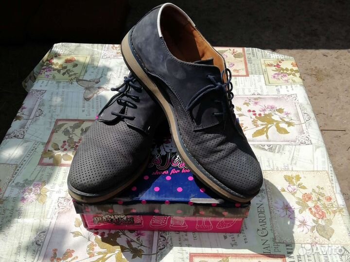 Туфли мужские кожаные