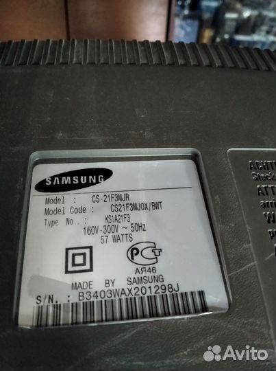 Телевизор samsung cs-21f3mjr