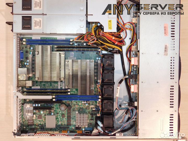 Сервер Supermicro 1028R 2x E5-2650v4 32Gb 8SFF