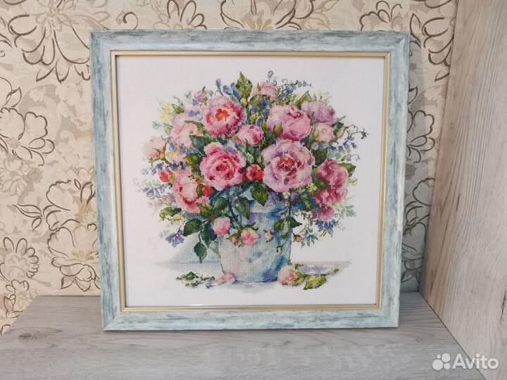 Картина вышитая крестом