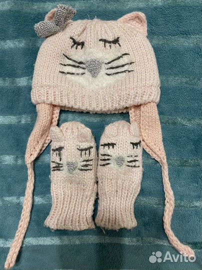 Шапка и варежки