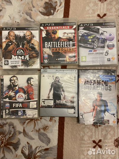 На PlayStation3 игры