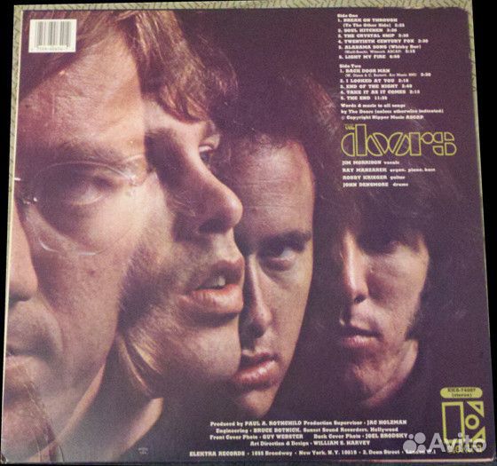 Виниловая пластинка WM The Doors The Doors (Black