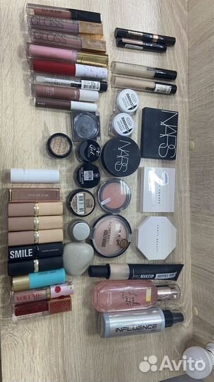 Косметика nars, fenty beauty, loreal, shik, buxom