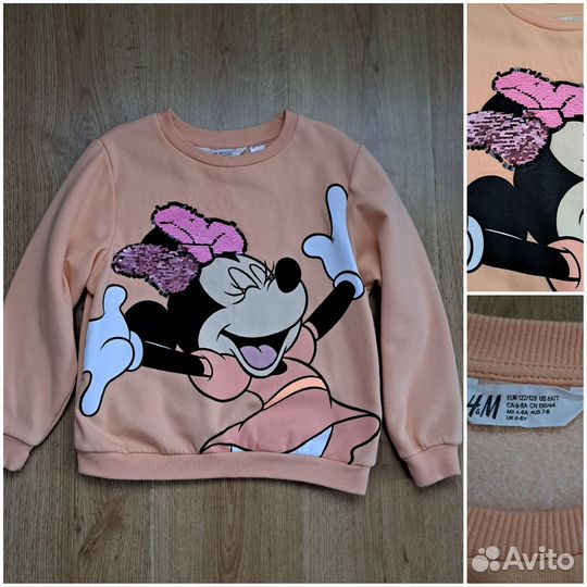 Одежда для девочки H&M и др. р.122, 128