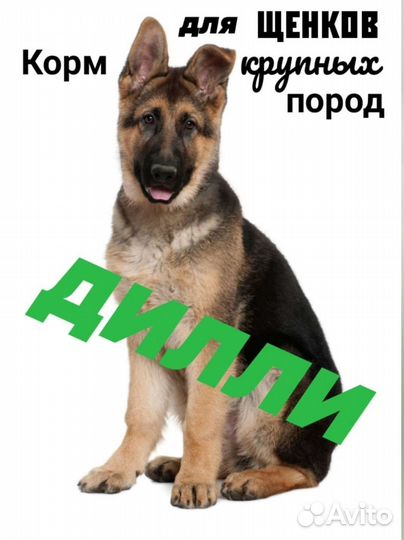 Корм для собак Дилли