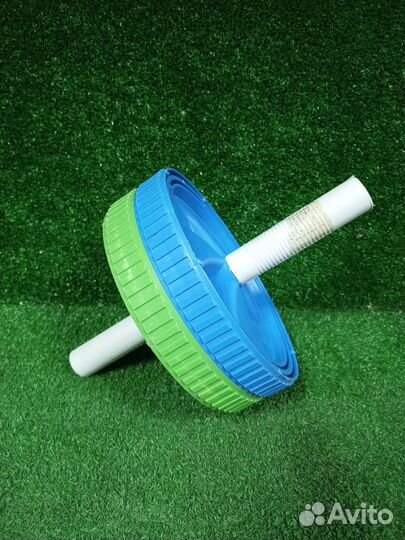 Ролик гимнастический с 2 колесами Престиж