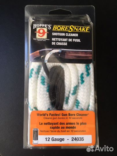 Шомпол гибкий Hoppe's для чистки оружия 12 калибра