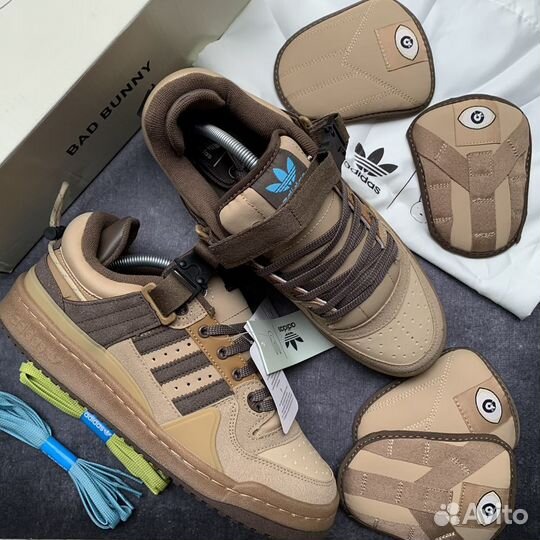 Кроссовки Adidas Forum low bad bunny