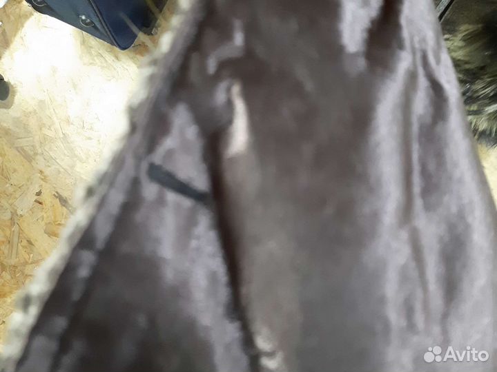 Меховой воротник енот новый