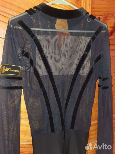 Рубашка-боди для бально-спортивных танцев