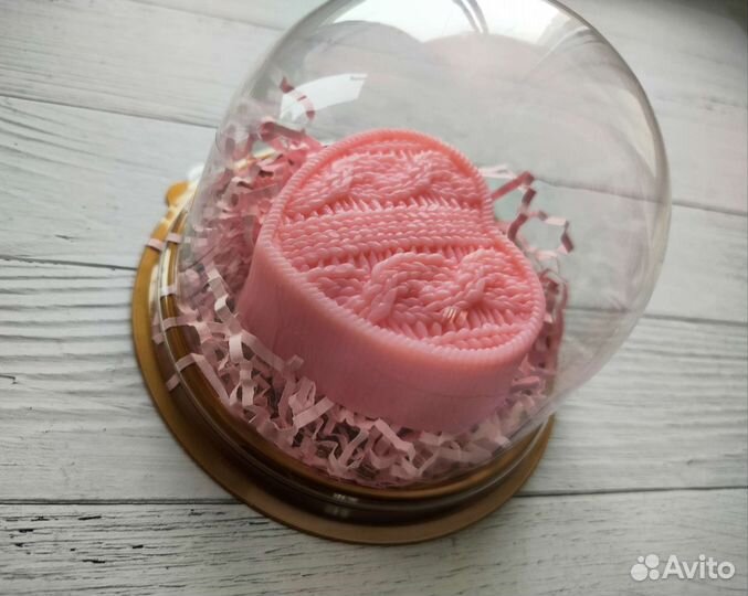 Мыло ручной работы сердце
