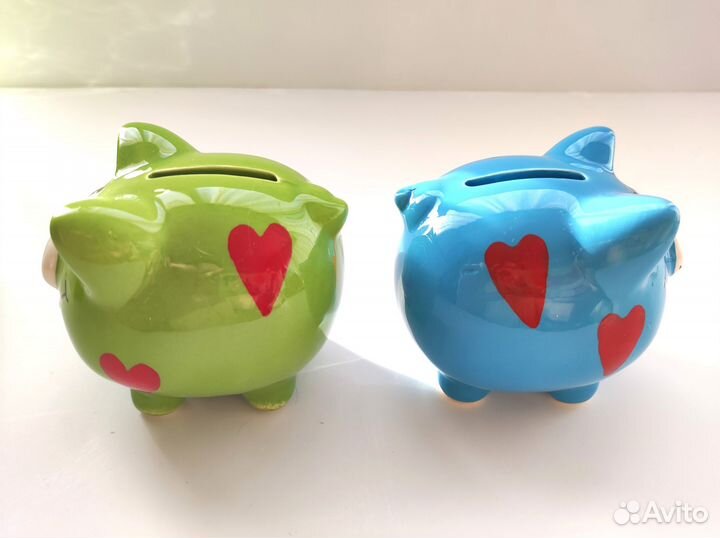 Статуэтки Копилки хрюшка и слоник