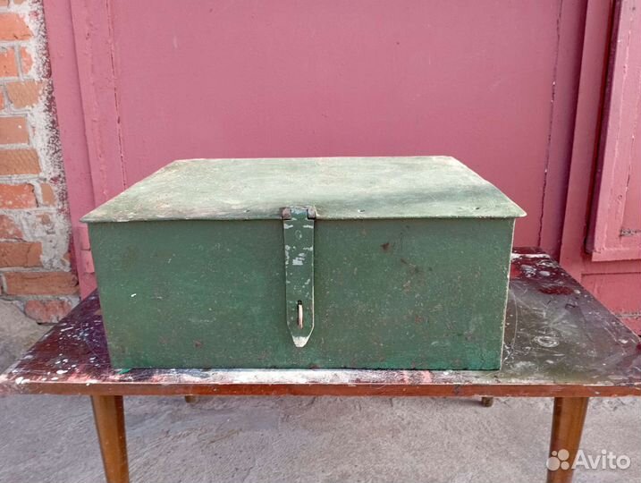 Ящик - сейф металлический СССР