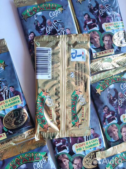 Запечатанные пакетики с фишками