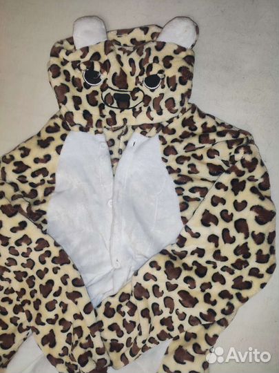 Пижама кигуруми Леопард