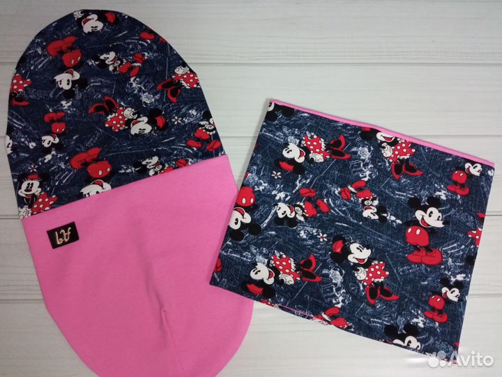 Шапка и снуд для девочки