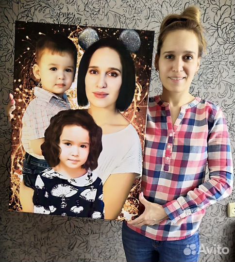 Портрет по фото на заказ