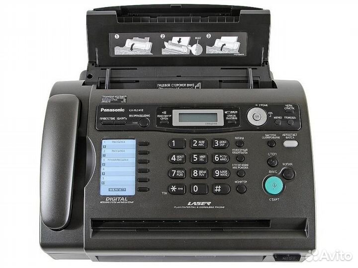 Факс Panasonic с трубкой
