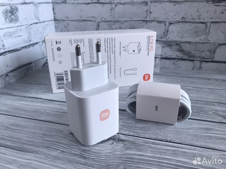 Зарядка Xiaomi 67w + Кабель