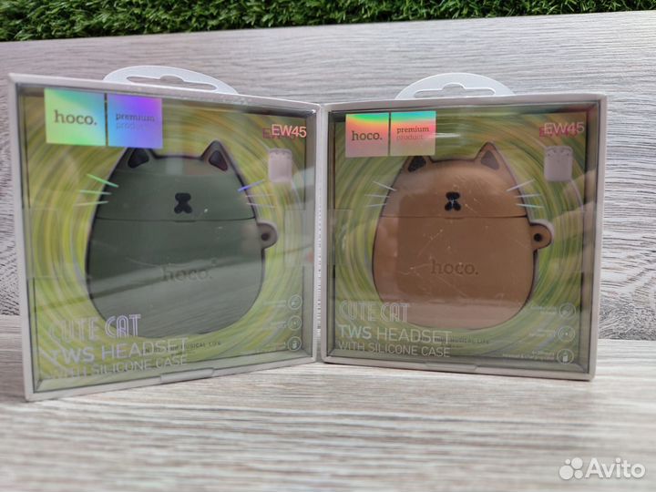 Беспроводные наушники Hoco EW45 Magic Cat