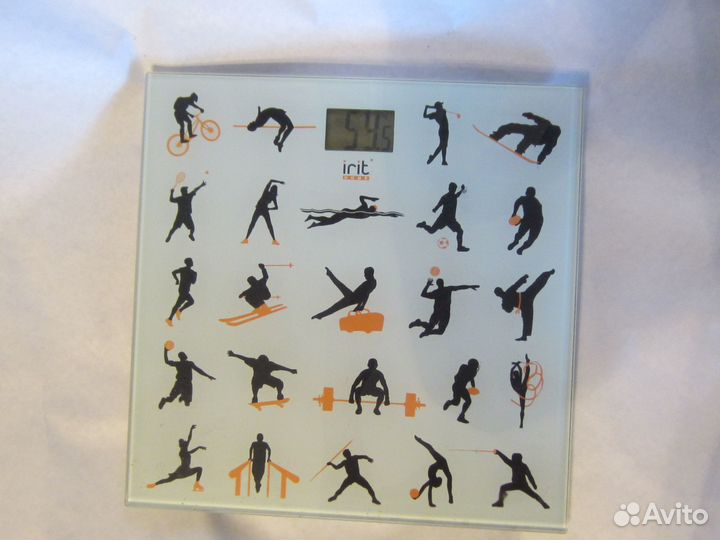 Весы электронные напольные