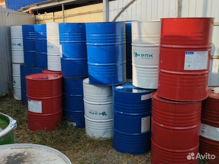 Бочка металлическая 200 литров для воды