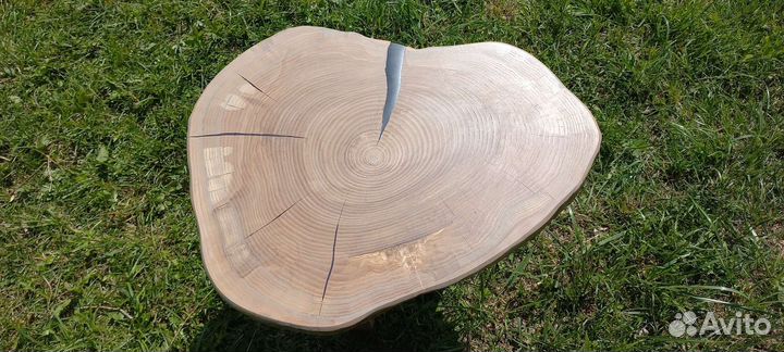 Кофейный стол,из спила ясеня