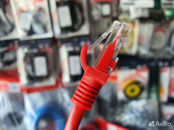 Интернет кабель патч-корд UTP, RJ45, CAT5E 0,5 кр