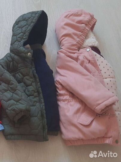 Куртка для девочки 80