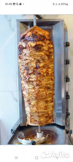 Лаваш для шаурмы, Мясо