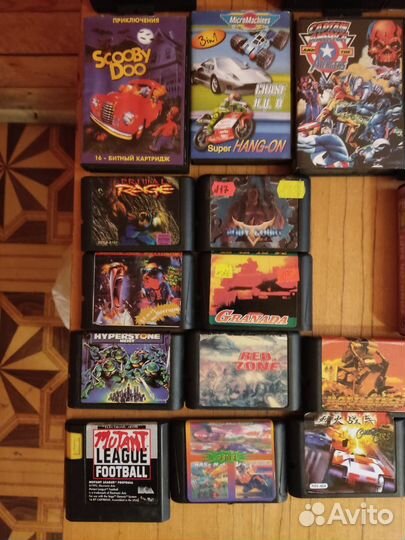 Картриджи dendy и sega