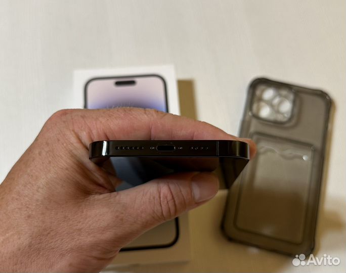 iPhone 14 pro max 128gb акб100, чек Мвидео