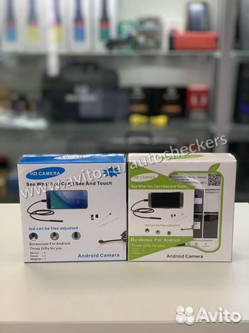 Видеоэндоскоп USB для пк+ Android, 5.5 мм