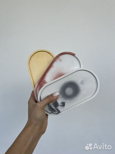 Набор Ваза + Поднос для интерьера