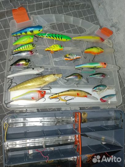 Воблеры набором Рапала косадака салмо и другие
