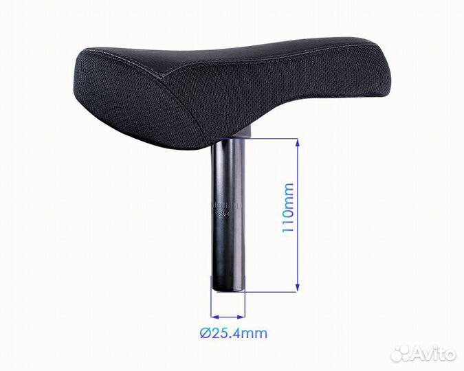 Велосипедное седло Новое + грипсы