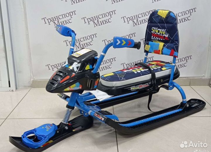 Снегокат ника Snowpatrol Россия с велорулем
