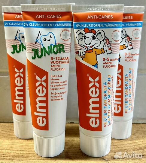 Зубная паста Elmex, 75 мл (Германия, Нидерланды)