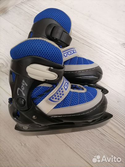 Коньки р. 31-34 раздвижные
