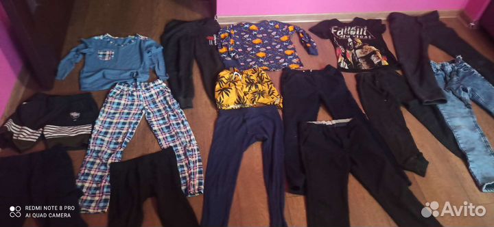 Вещи на мальчика от 128 до 152 пакетом