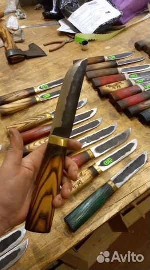 Нож охотничий ручной работы