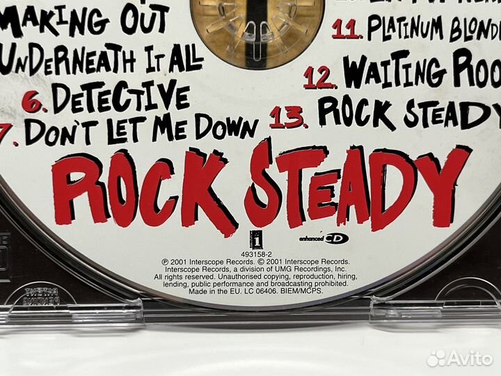 CD No Doubt rock steady