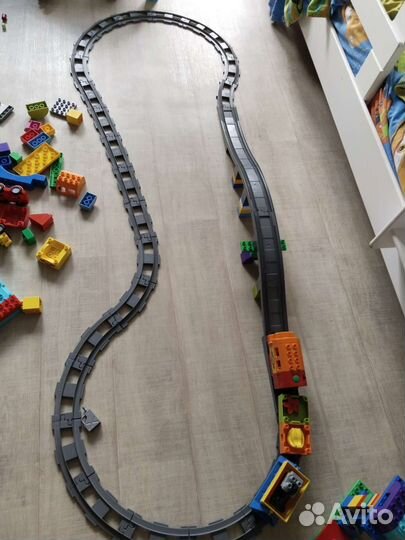 Lego duplo поезд большой