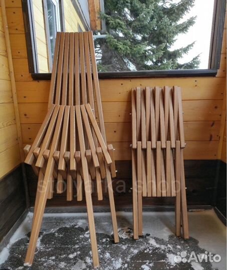 Кресло кентукки и столик - табурет