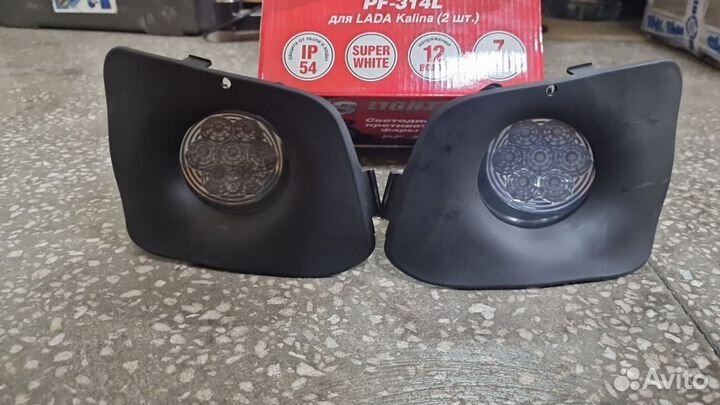 Светодиодные противотуманные фары для LADA Kalina